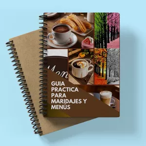 Imagen de portada para Ebook Guía practica para maridajes y menús