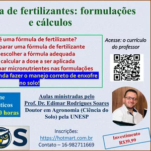 Imagem de capa para o Curso online Mistura de fertilizantes: formulações e cálculos