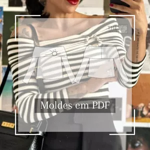 Imagem de capa para o Ebook BLUSA BARDOT-0016-DO 36 AO 52-A4 E PLOTTER