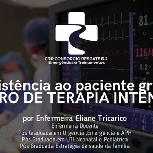 Imagem de capa para o Ebook Assistência ao paciente grave (centro de terapia intensiva)