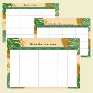 Imagem de capa para o Curso online Planner folhas