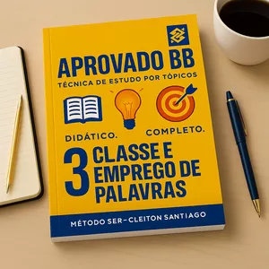Imagem de capa para o Ebook Aprovado BB – Capítulo 3: Classe e Emprego de Palavras