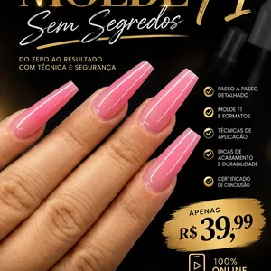 Imagem de molde f1 sem segredo do 0 ao avançado criado por Erika na hotmart