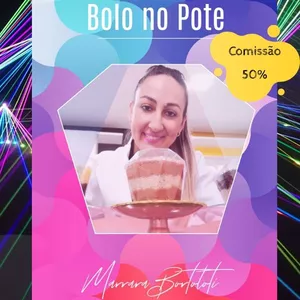 Imagem de capa para o Ebook Apostila Bolo no Pote Gourmet - Marrara Bortoloti