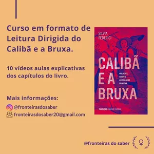 Imagem de capa para o Curso online Leitura Dirigida do Calibã e a Bruxa