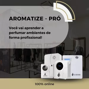 Imagem de capa para o Curso online Aromatize-Pró  - aromatização profissional com alta tecnologia