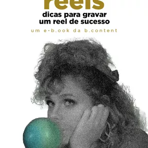 Imagem de capa para o Ebook REELS - Dicas para gravar um reel de sucesso