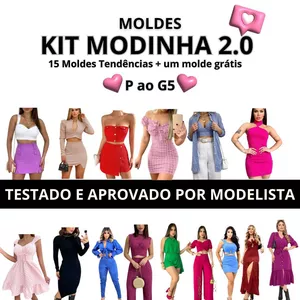 Imagem de capa para o Ebook Molde kit modinha 2.0