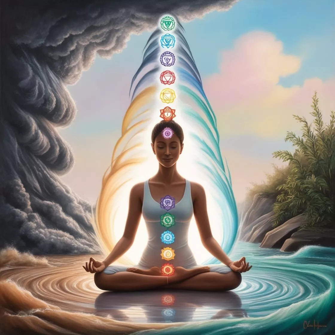 Do Caos à Calma - Meditação dos 7 Chakras para Realinhamento e Aterramento — imagem 2