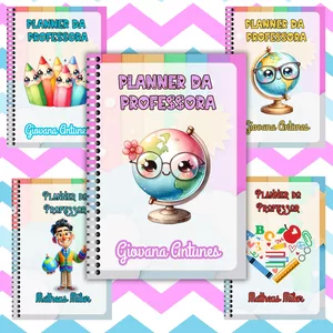 Imagem de capa para o Ebook PLANNER DA PROFESSORA/PROFESSOR
