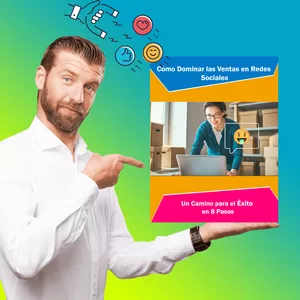 Imagen de portada para Ebook Cómo Dominar las Ventas en Redes Sociales: Un Camino para el Éxito en 8 Pasos