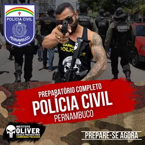 👮‍♂️Preparatório Completo POLÍCIA CIVIL do Pernambuco 👮‍♂️ PCPE - Instituto Óliver