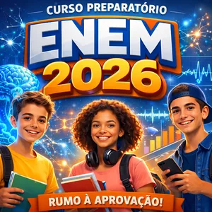 Imagem de capa para o Curso online Curso Preparatório ENEM 2026