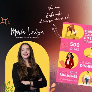 Imagem de capa para o Ebook 500 ideias de ganhar dinheiro para mulheres