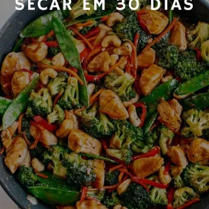Imagem de capa para o Ebook 30 receitas para secar em 30 dias