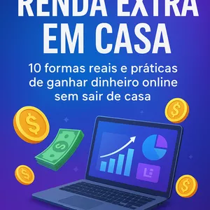 Imagem de capa para o Ebook RENDA EXTRA EM CASA 
