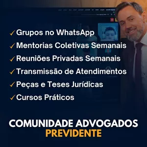 Imagem de capa para o Curso online Comunidade de Advogados Previdente | Aprenda a lucrar de verdade na advocacia previdenciária | Prof Rodrigo Schroeder