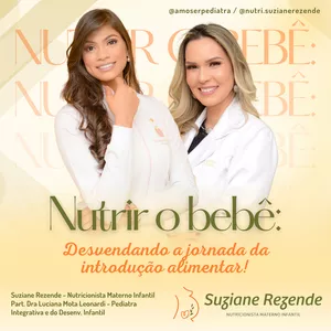 Imagem de capa para o Curso online NUTRIR O BEBÊ: Desvendando a jornada da introdução alimentar!