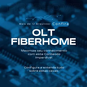 Imagem de capa para o Ebook Pacote pack de arquivos para olts fiberhome, serie AN5000 e Bonus AN6000.