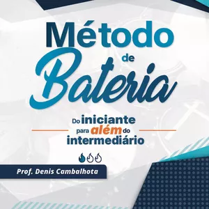 Imagem de capa para o Ebook Do iniciante para ALÉM do intermediário - Método de Bateria