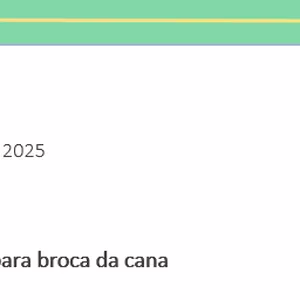 Imagem de capa para o Ebook Antecipação da colheita com infestações pela Diatraea saccharalis