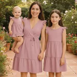 Imagem de capa para o Ebook MOLDES EM PDF  PARA VESTIDO MÃE E FILHAS