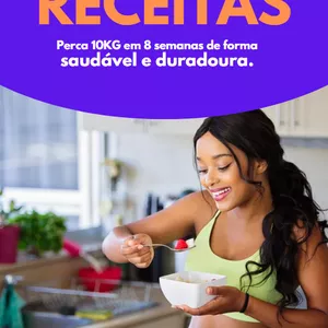 Imagem de capa para o Ebook Melhores receitas para emagrecer 