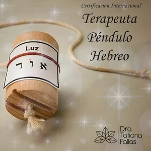 Imagen de portada para Curso online Péndulo Hebreo Certificación como Terapeuta