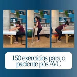 Imagem de capa para o Curso online 150 exercícios para o paciente pós AVC