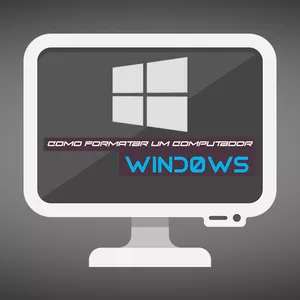 Imagem de capa para o Ebook Como formatar um computador Windows