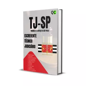Imagem de capa para o Curso online Apostila TJ-SP 2025 - Escrevente Técnico Judiciário - Versão Impressa