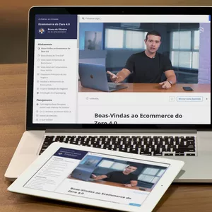 Imagem de capa para o Curso online Ecommerce do Zero 4.0