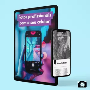 Fotos profissionais com o seu celular