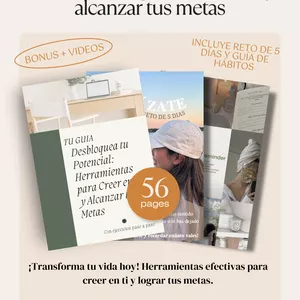 Imagen de portada para Curso online Ebook Desbloquea tu Potencial: Herramientas para Creer en Ti y Alcanzar tus Metas