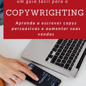 Imagem de capa para o Ebook COPYWRITING - Aprenda a escrever copys persuasivas e aumentar suas vendas