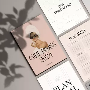 Imagen de portada para Ebook Plan Anual Girl Boss 2024