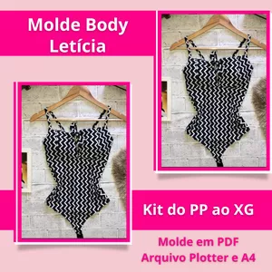 Imagem de capa para o Ebook Molde Body Leticia