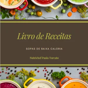 Imagem de capa para o Ebook E BOOK SOPAS DE BAIXA CALORIA