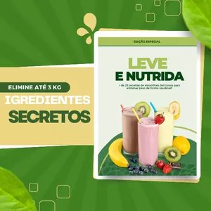Imagem de capa para o Ebook Leve e Nutrida 