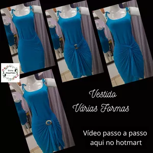 Imagem de capa para o Curso online Molde Vestido Saída de Praia - Várias Formas