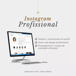 Imagem de capa para o Serviço online Instagram Profissional
