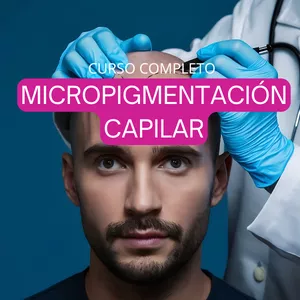Imagen de portada para Curso online MICROPIGMENTACIÓN CAPILAR! ES