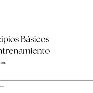 Imagen de portada para Ebook Principios básicos de entrenamiento 
