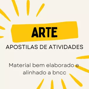 Imagem de capa para o Ebook APOSTILAS ATIVIDADES  DE ARTE  FUNDAMENTAL 2