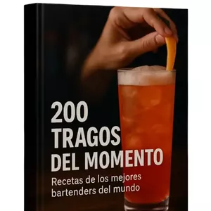 Imagen de portada para Curso online Manual de Coctelería: +200 Recetas para Sorprender