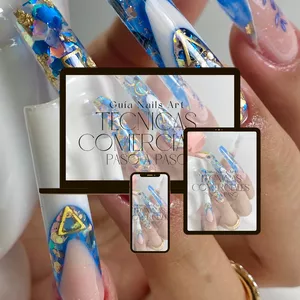 Imagen de portada para Ebook Guía Nails Art (PASO A PASO TÉCNICAS COMERCIALES) Formato PDF