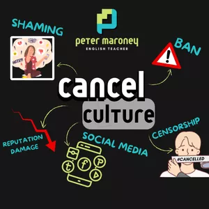 Cover image for Ebook Cancel Culture: Advanced ESL Conversation Lesson Plan