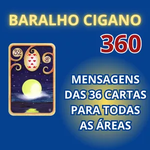Imagem de capa para o Ebook Baralho Cigano 360