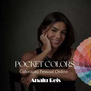 Imagem de capa para o Curso online Pocket Colors - Análise de Coloração Pessoal Online com Analu Reis