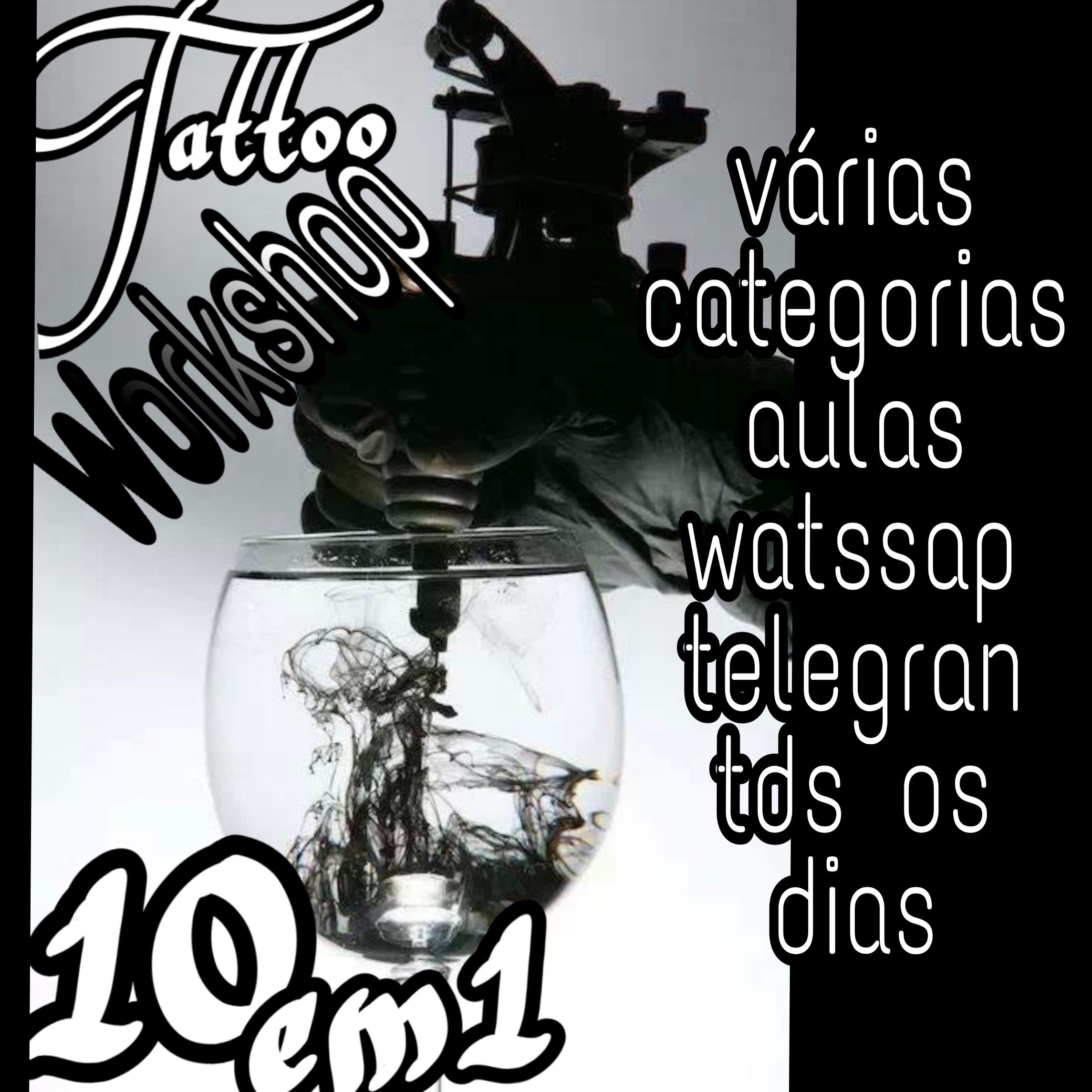 Imagem do curso CURSO DE TATTOO PARA INICIANTES - Do básico ao avançado! 